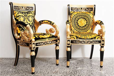 versace dining chairs for sale|Versace sofa for sale.